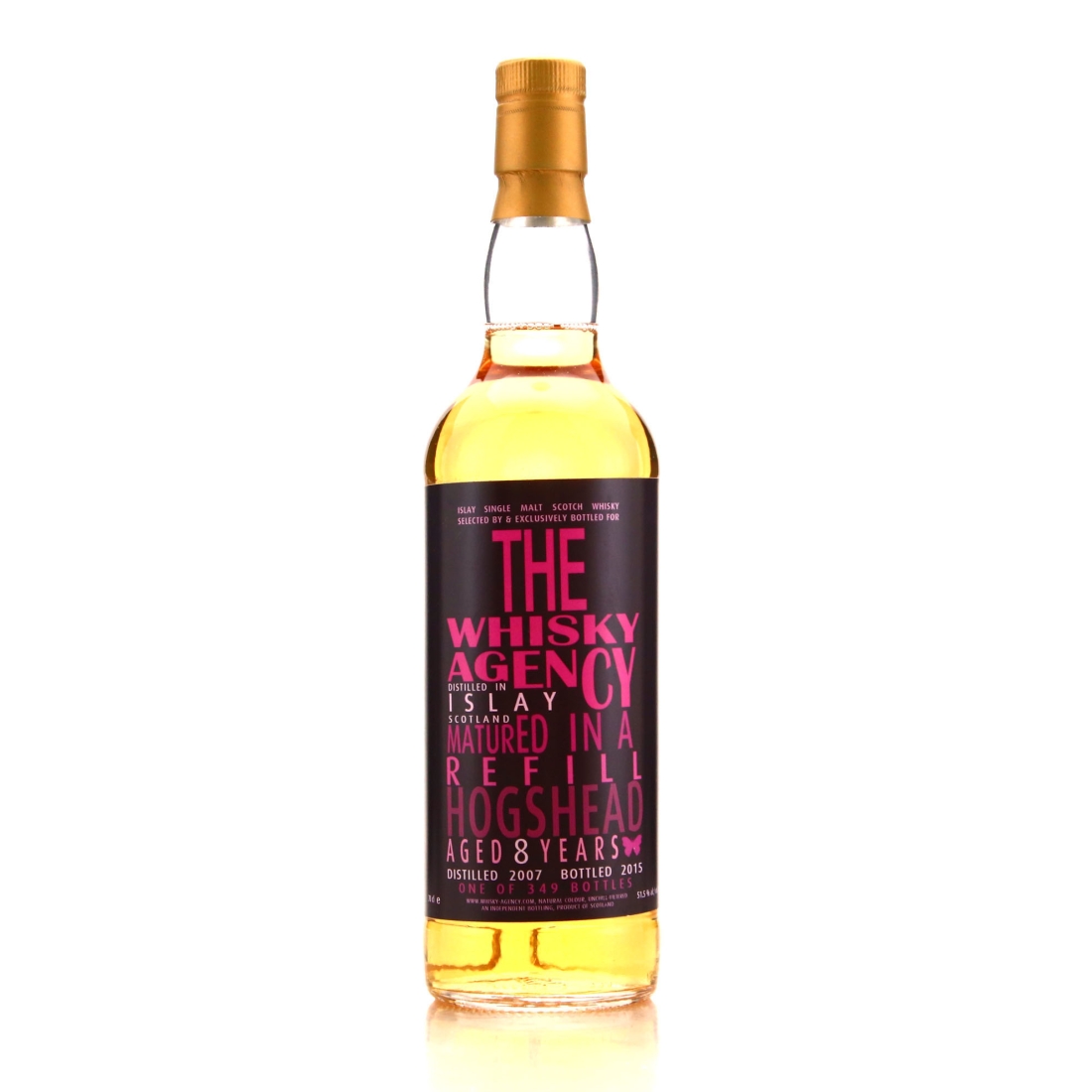 Islay Single Malt 2007 Whisky Agency 8 Year Old