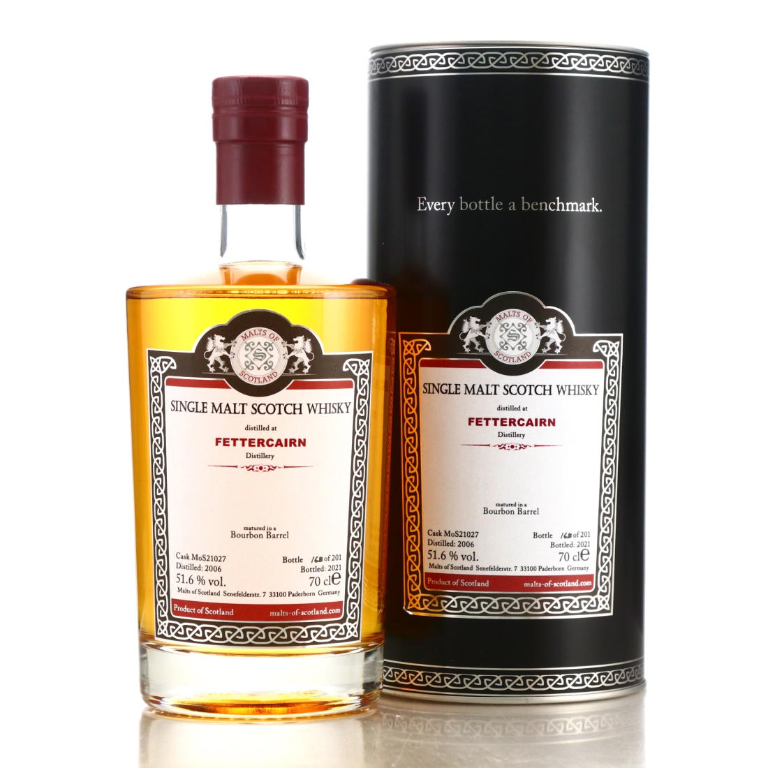 Fettercairn 2006 Malts of Scotland Bourbon Barrel