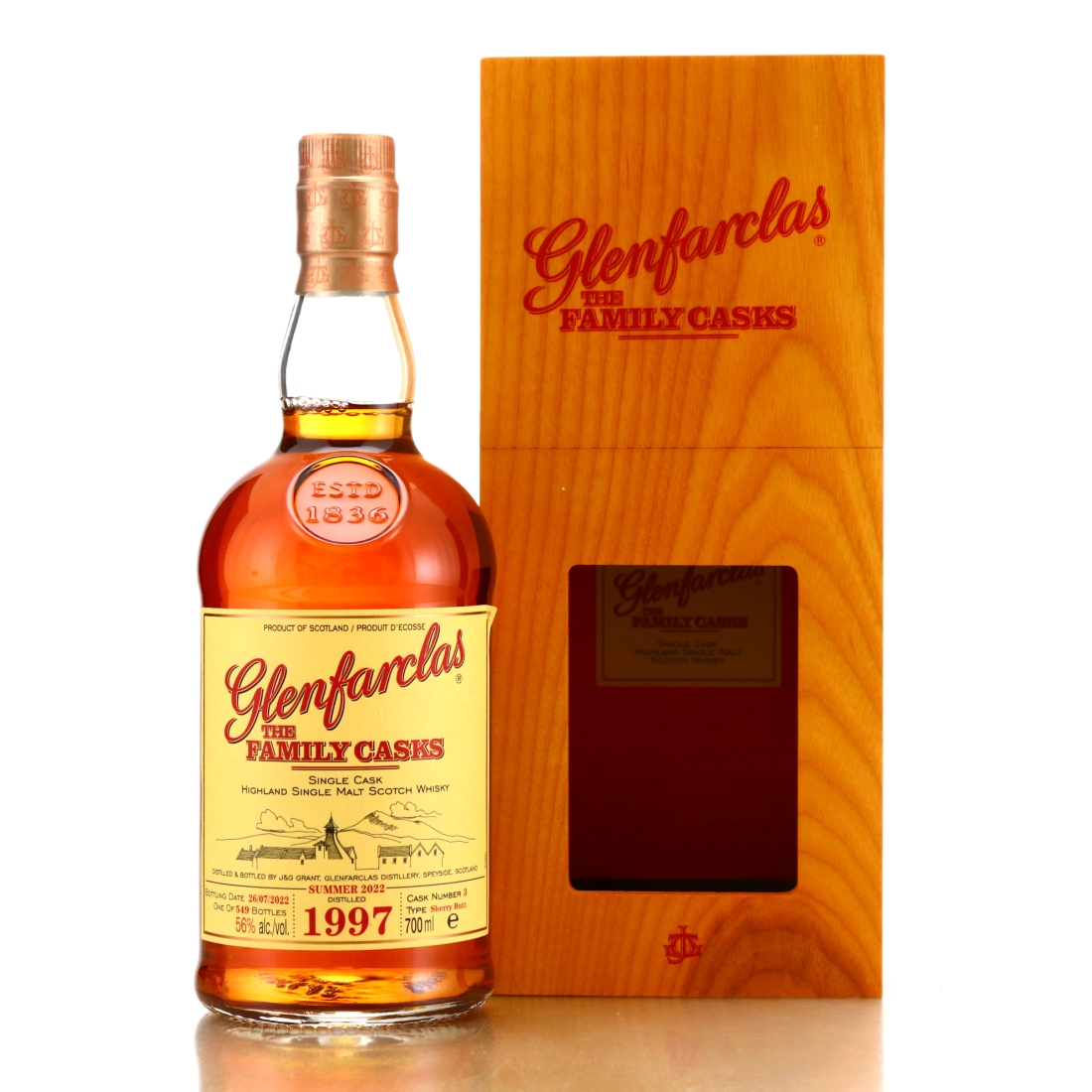 Glenfarclas 1997 Family Cask #3 / Summer 2022