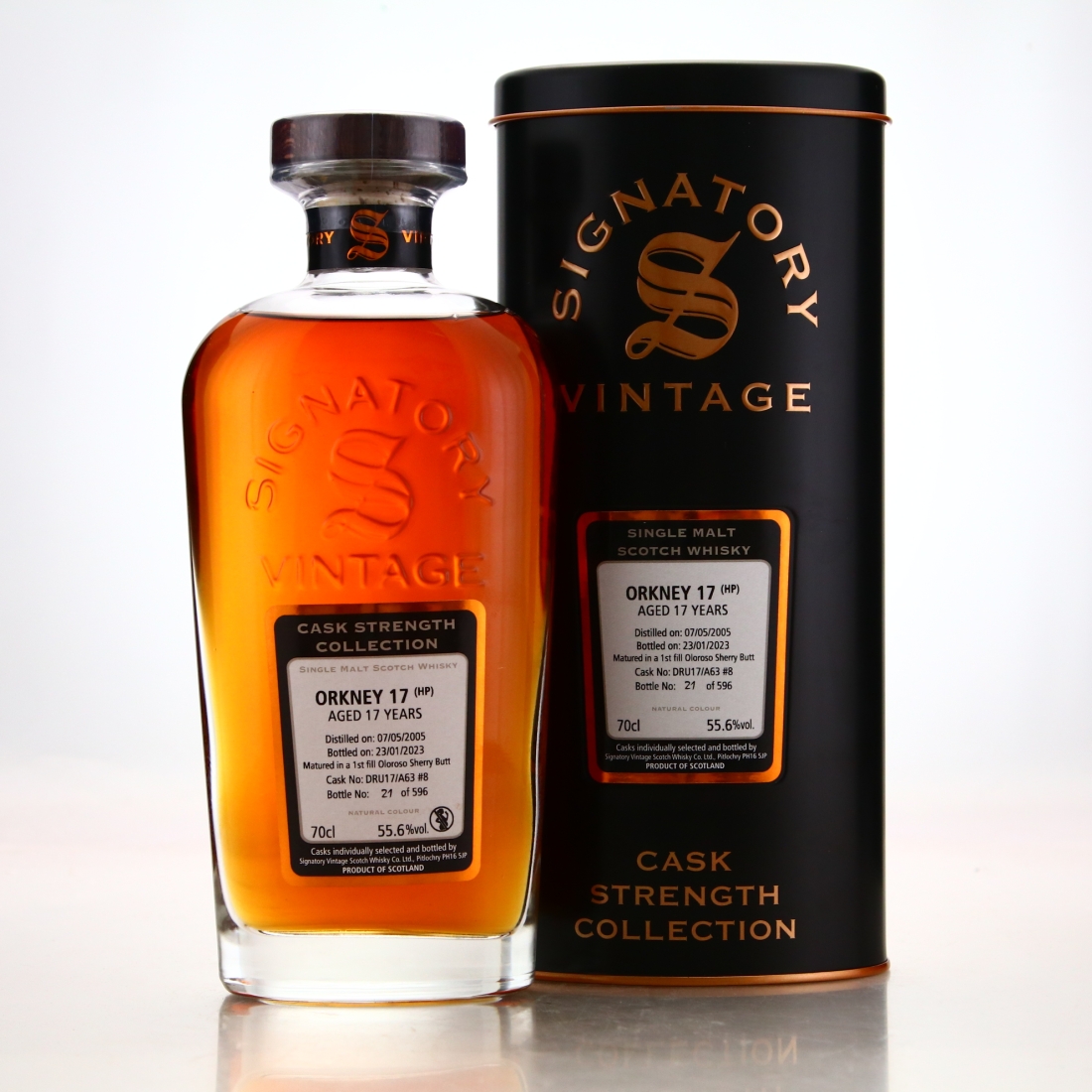 Highland Park 2005 Signatory Vintage 17 Year Old Cask Strength