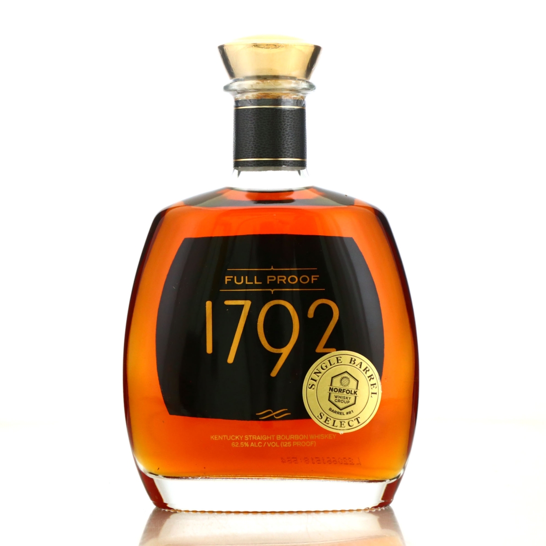 Barton 1792 Full Proof Single Barrel Bourbon #81 / Norfolk Whisky Group