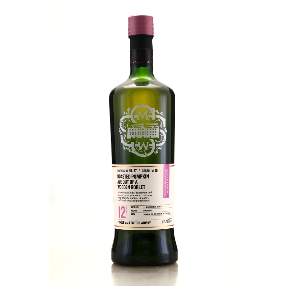 Balmenach 2008 SMWS 12 Year Old 48.137