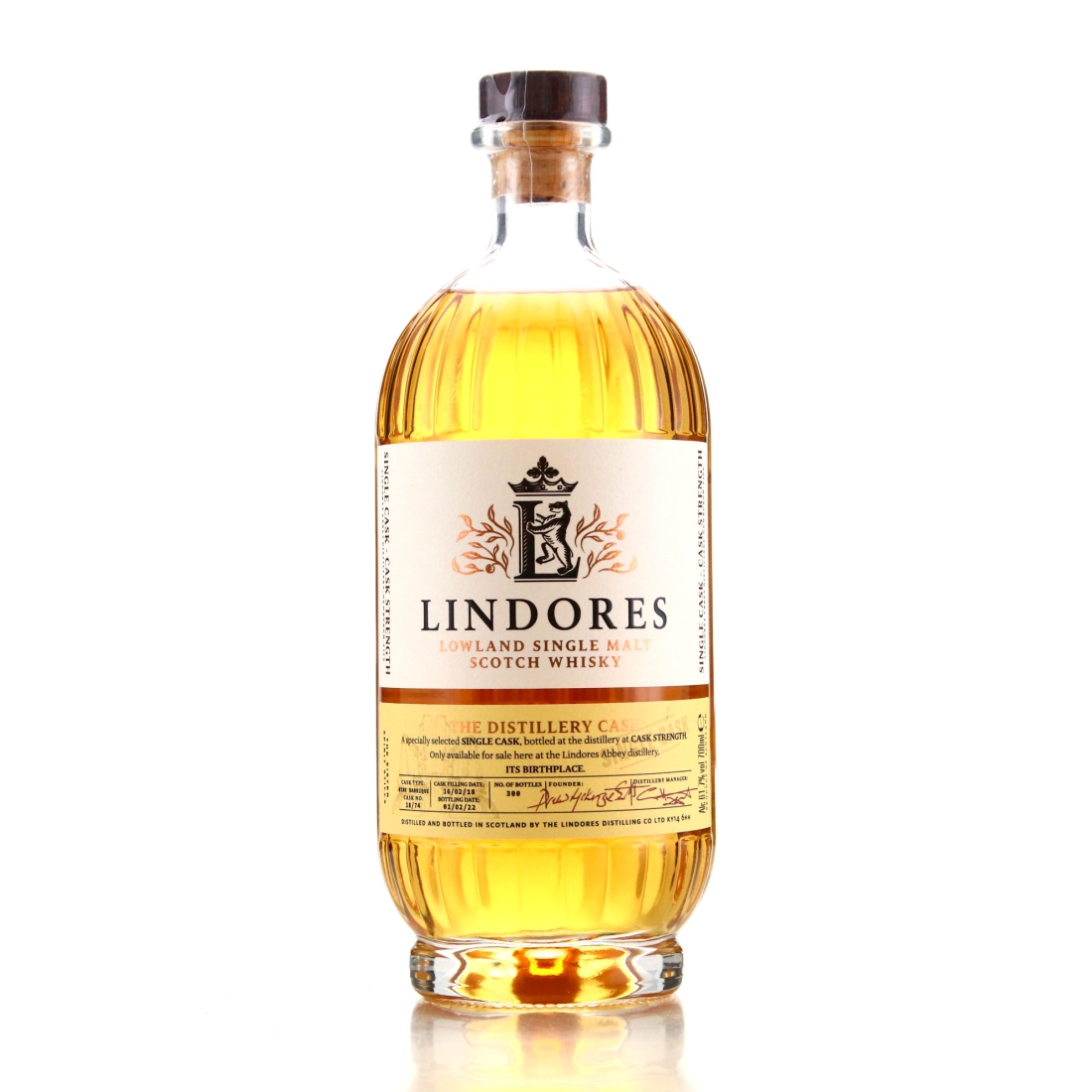 Lindores 2018 Single Wine Cask #74 / Distillery Shop