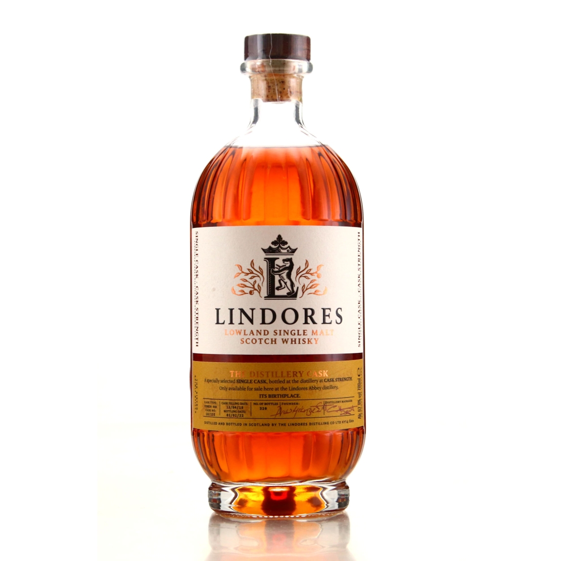 Lindores 2018 Single Virgin Oak Cask #235 / Distillery Shop