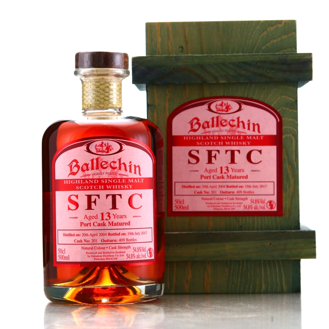 Ballechin 2004 Single Port Cask 13 Year Old #201