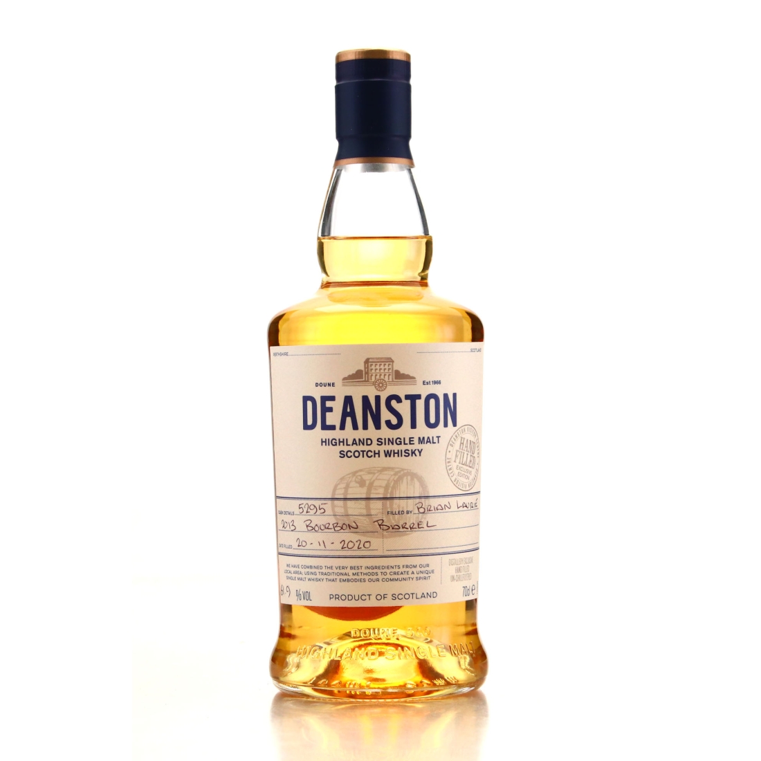 Deanston 2013 Hand Filled Bourbon Cask #5295
