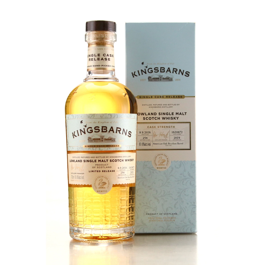 Kingsbarns 2016 Single Bourbon Cask #1610872