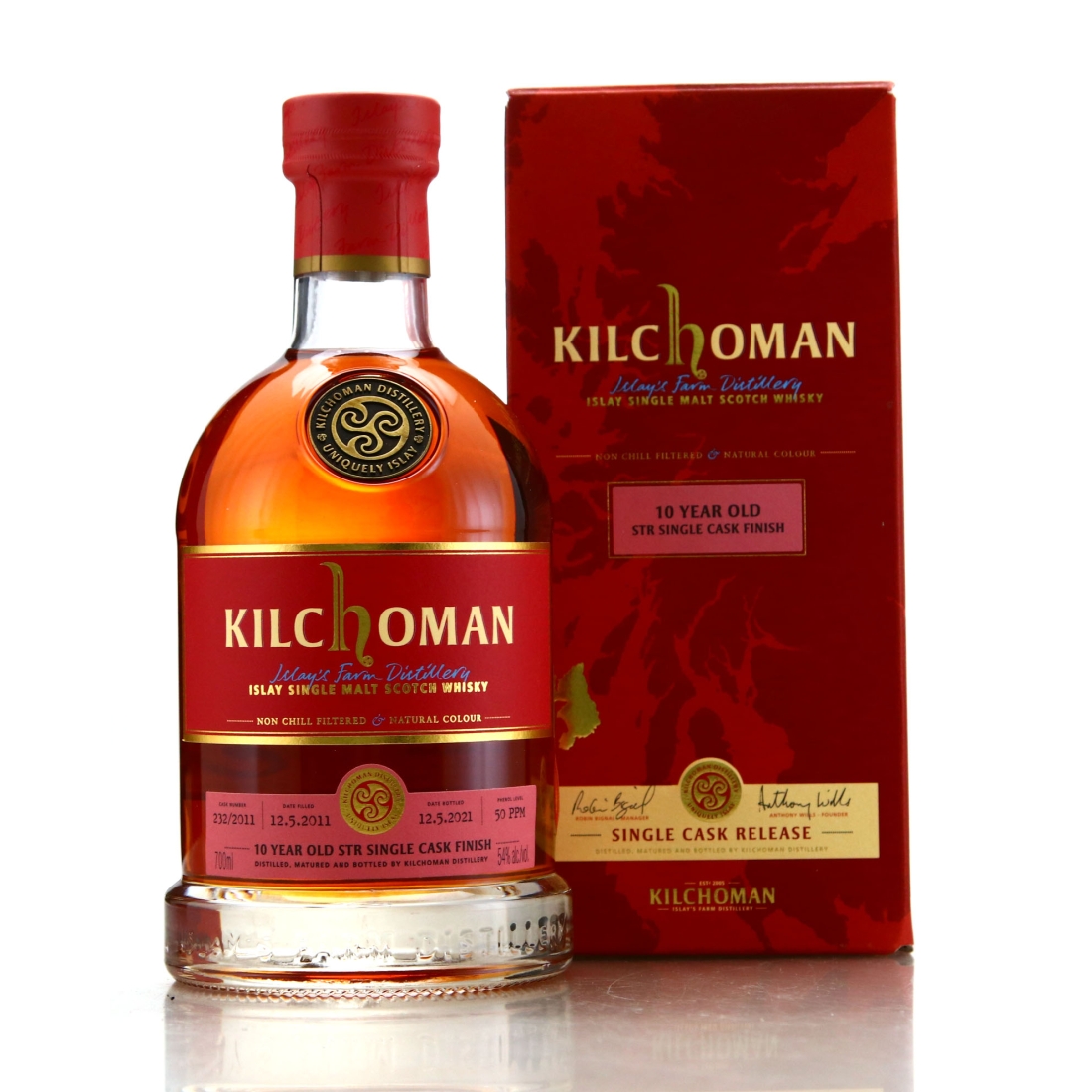 Kilchoman 2011 Single STR Cask Finish 10 Year Old #232