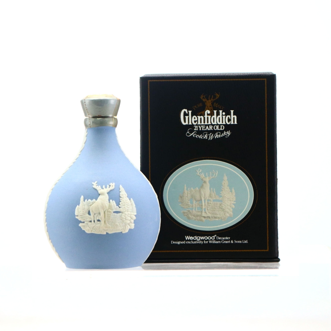Glenfiddich 21 Year Old Wedgwood Centenary Miniature Decanter