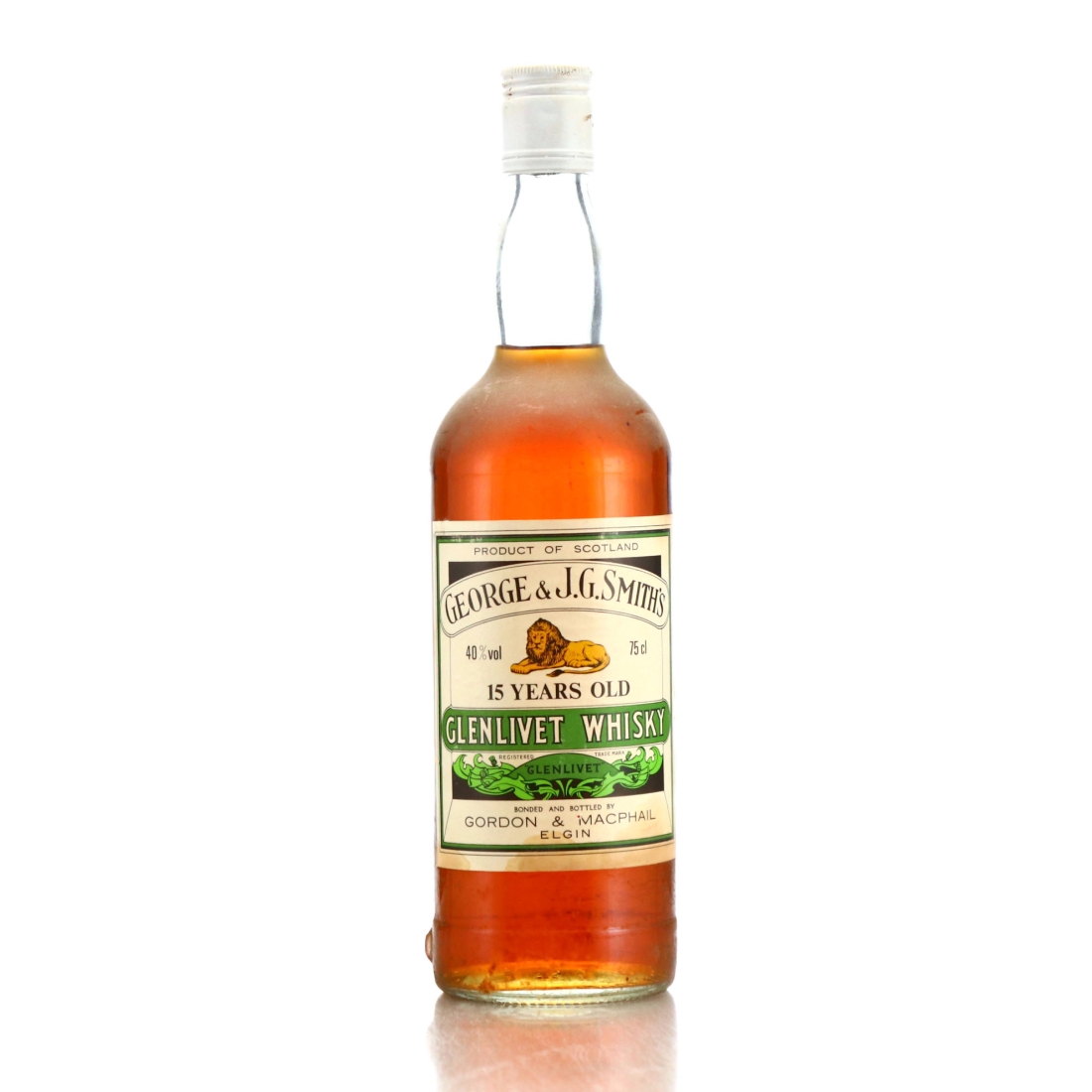 Glenlivet 15 Year Old Gordon and MacPhail 1980s