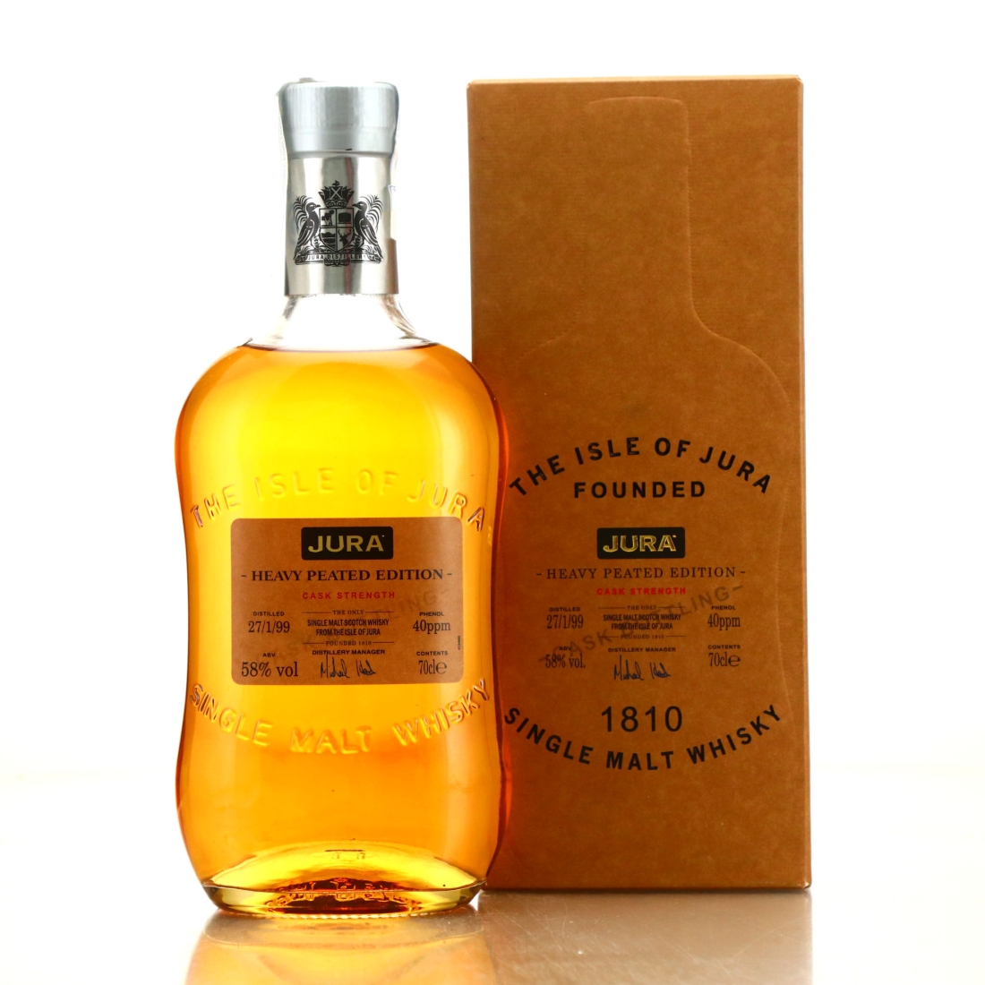 Jura 1999 Heavy Peated Cask Strength