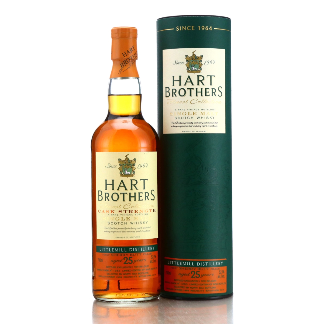 Littlemill 1989 Hart Brothers 25 Year Old / North Sea Bottlers