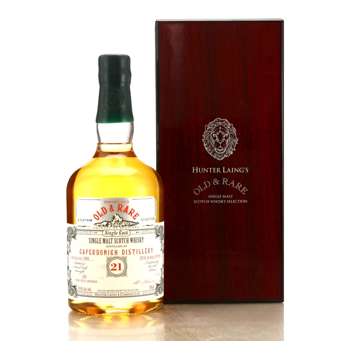 Caperdonich 1994 Hunter Laing 21 Year Old / Old and Rare