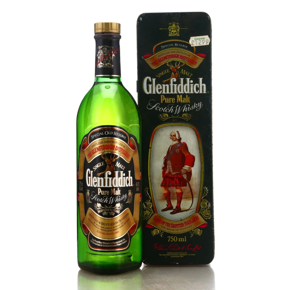 Glenfiddich Clans of the Highlands 1980s / House of Stewart
