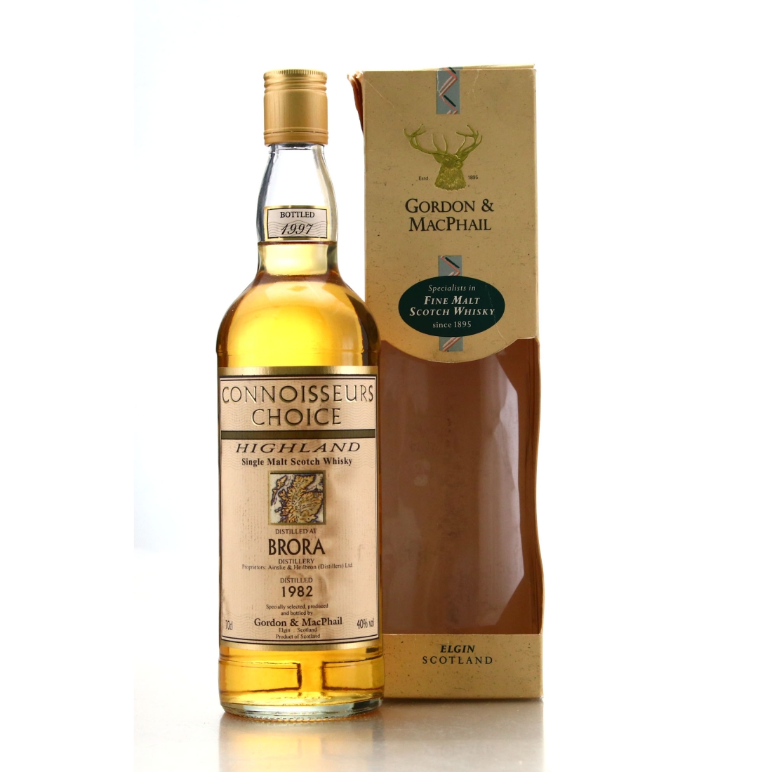 Brora 1982 Gordon and MacPhail bottled 1997