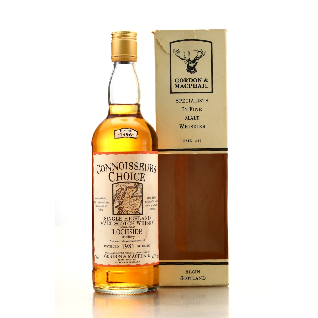 Lochside 1981 Gordon and MacPhail bottled 1996