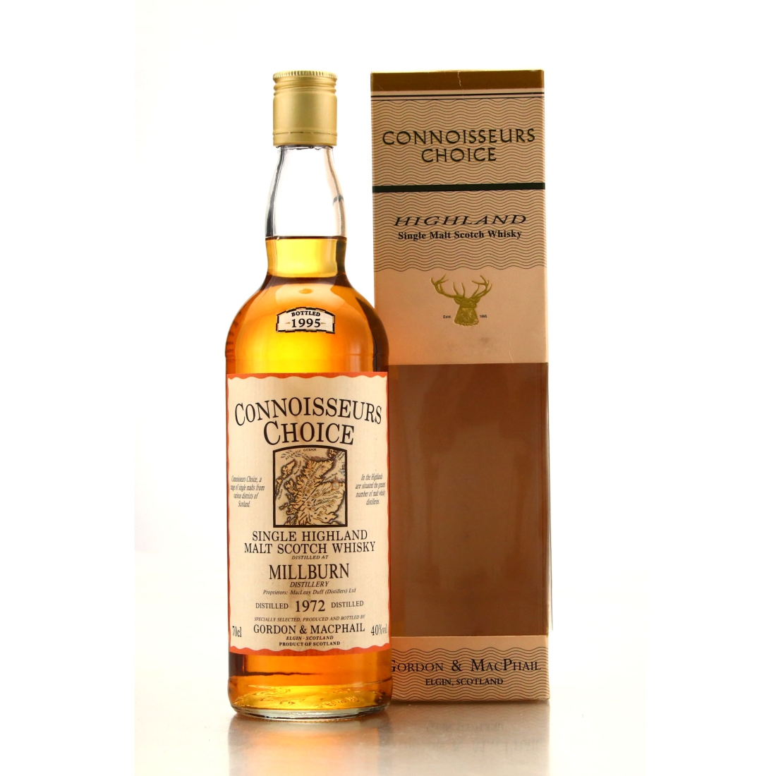 Millburn 1972 Gordon and MacPhail bottled 1995