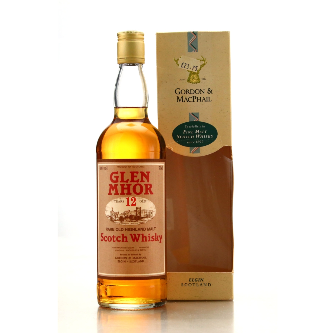 Glen Mhor 12 Year Old Gordon and MacPhail