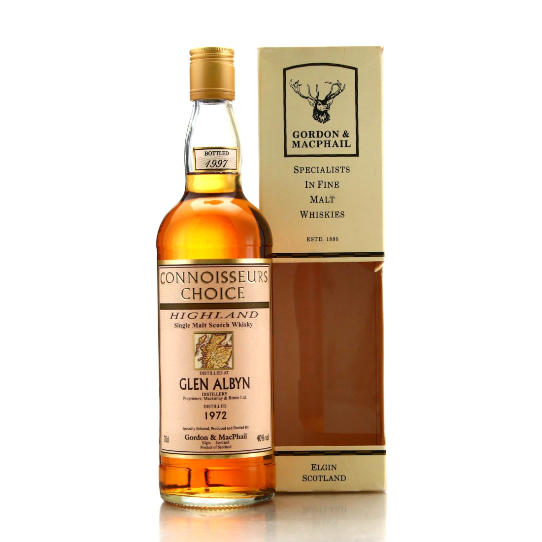Glen Albyn 1972 Gordon and MacPhail bottled 1997