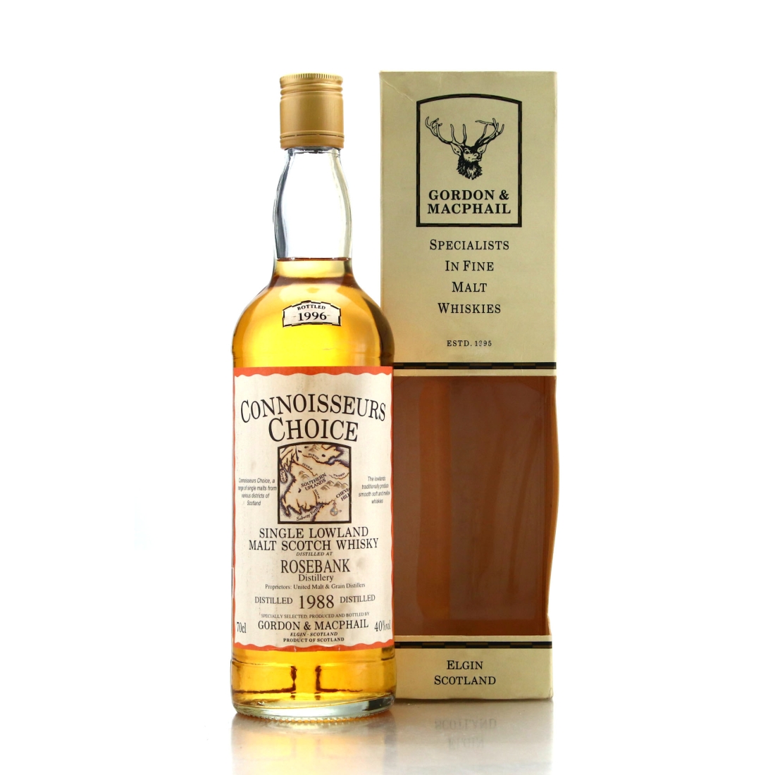 Rosebank 1988 Gordon and MacPhail bottled 1996
