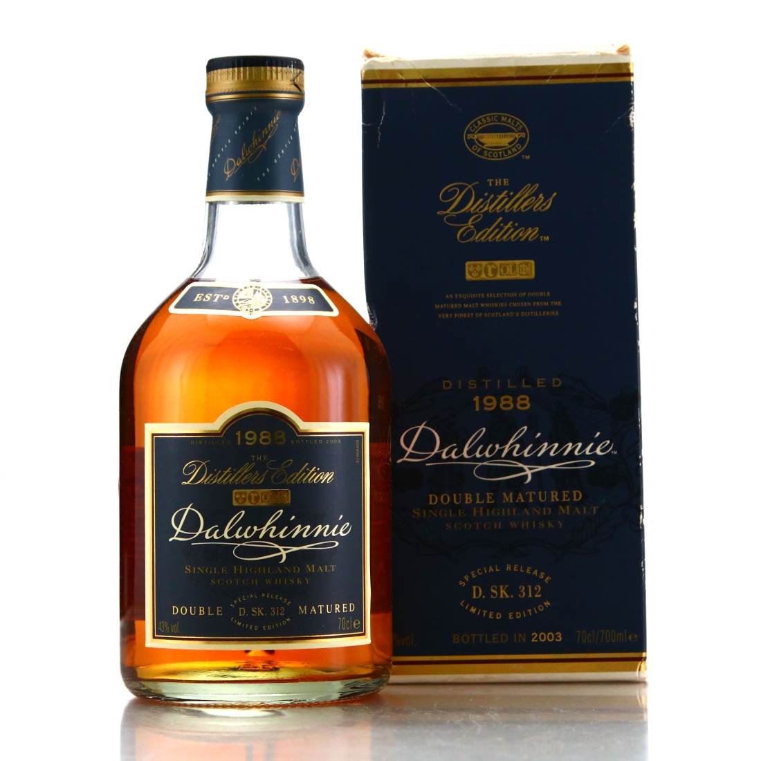 Dalwhinnie 1988 Distillers Edition D.SK.312