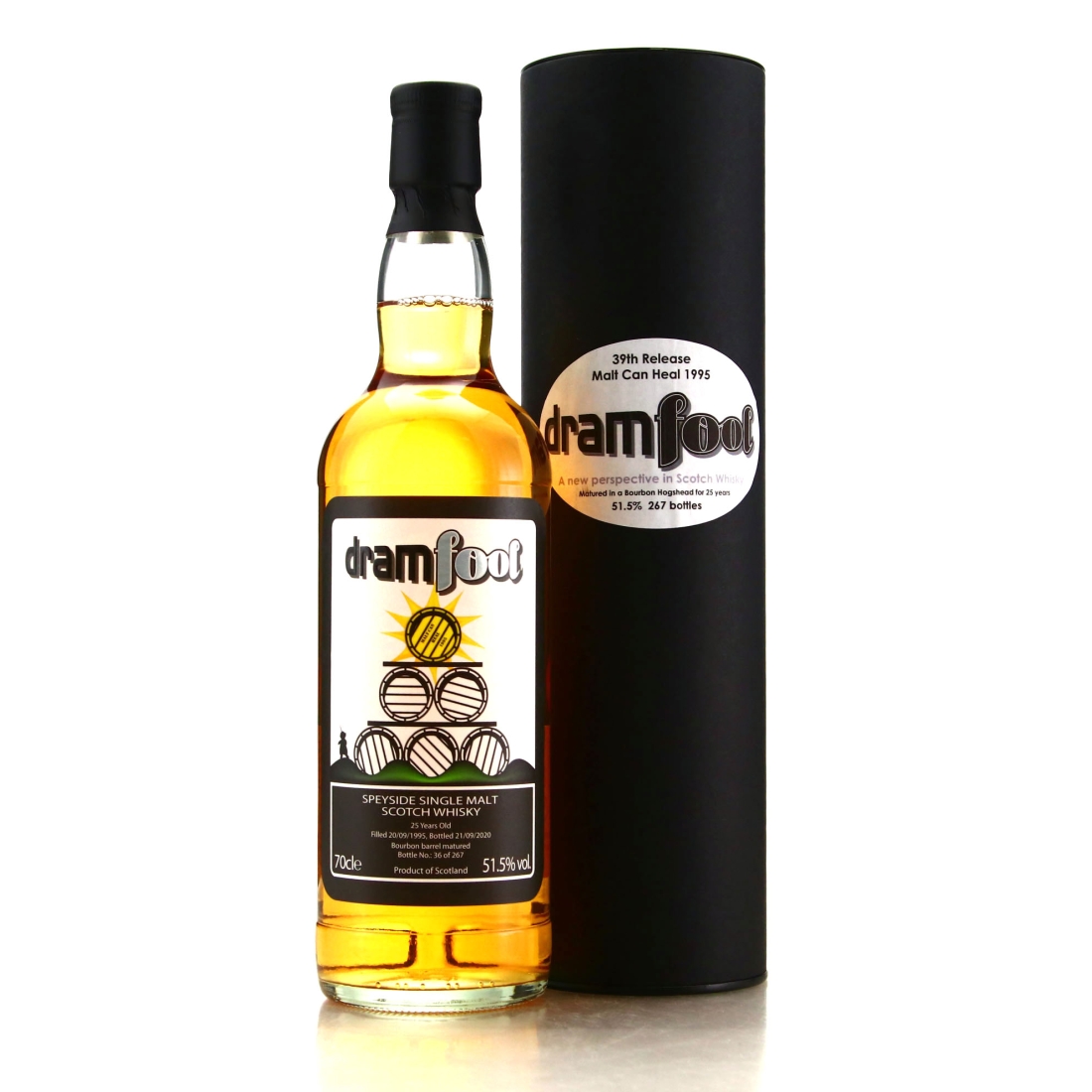 Macallan 'Malt Can Heal' 1995 Dramfool 25 Year Old