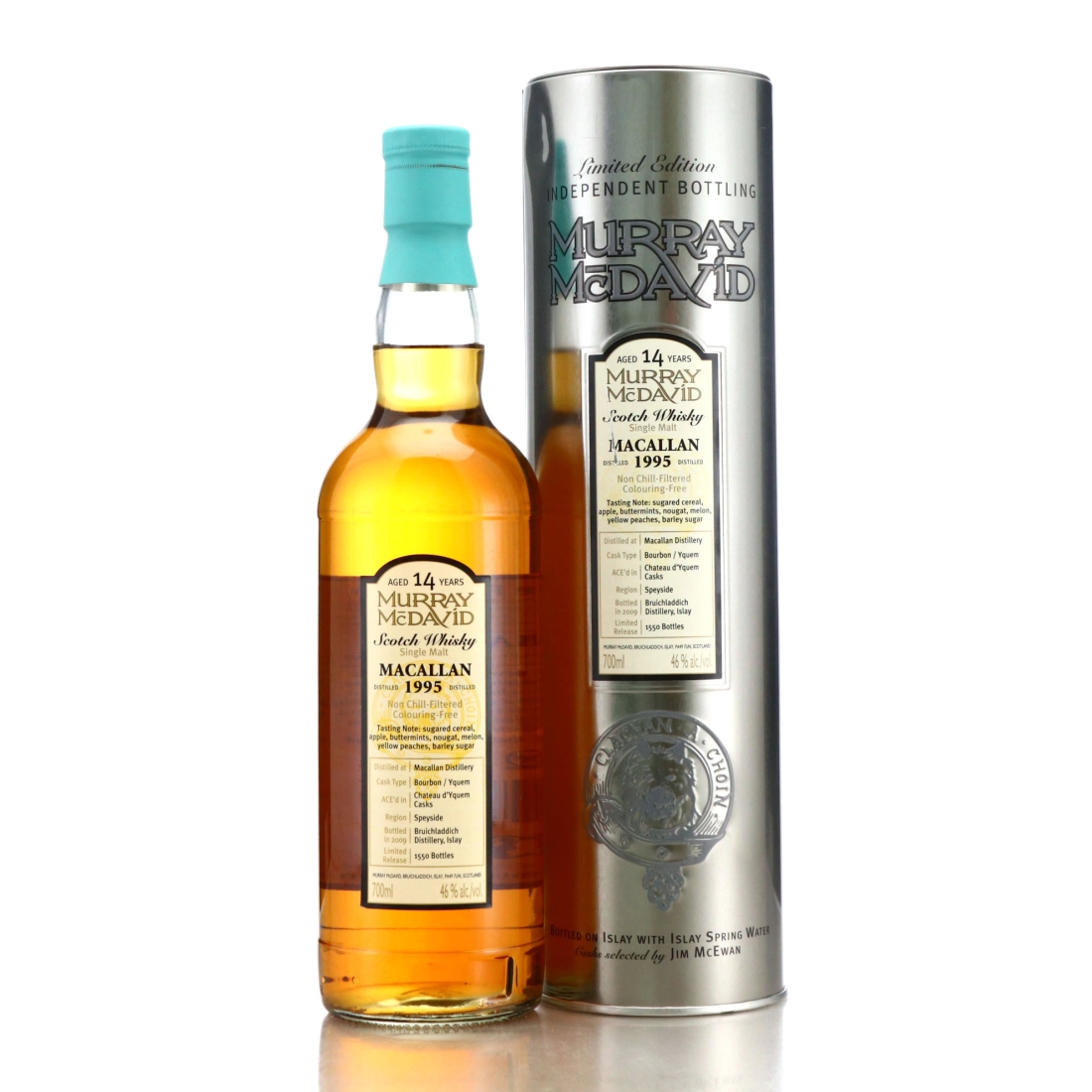 Macallan 1995 Murray McDavid 14 Year Old