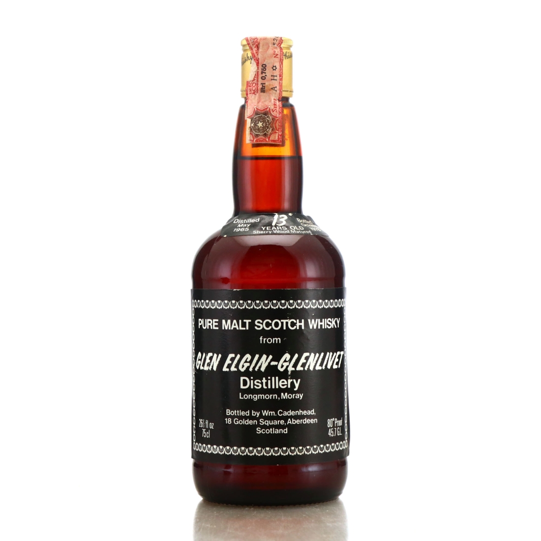 Glen Elgin 1965 Cadenhead's 13 Year Old Sherry Wood