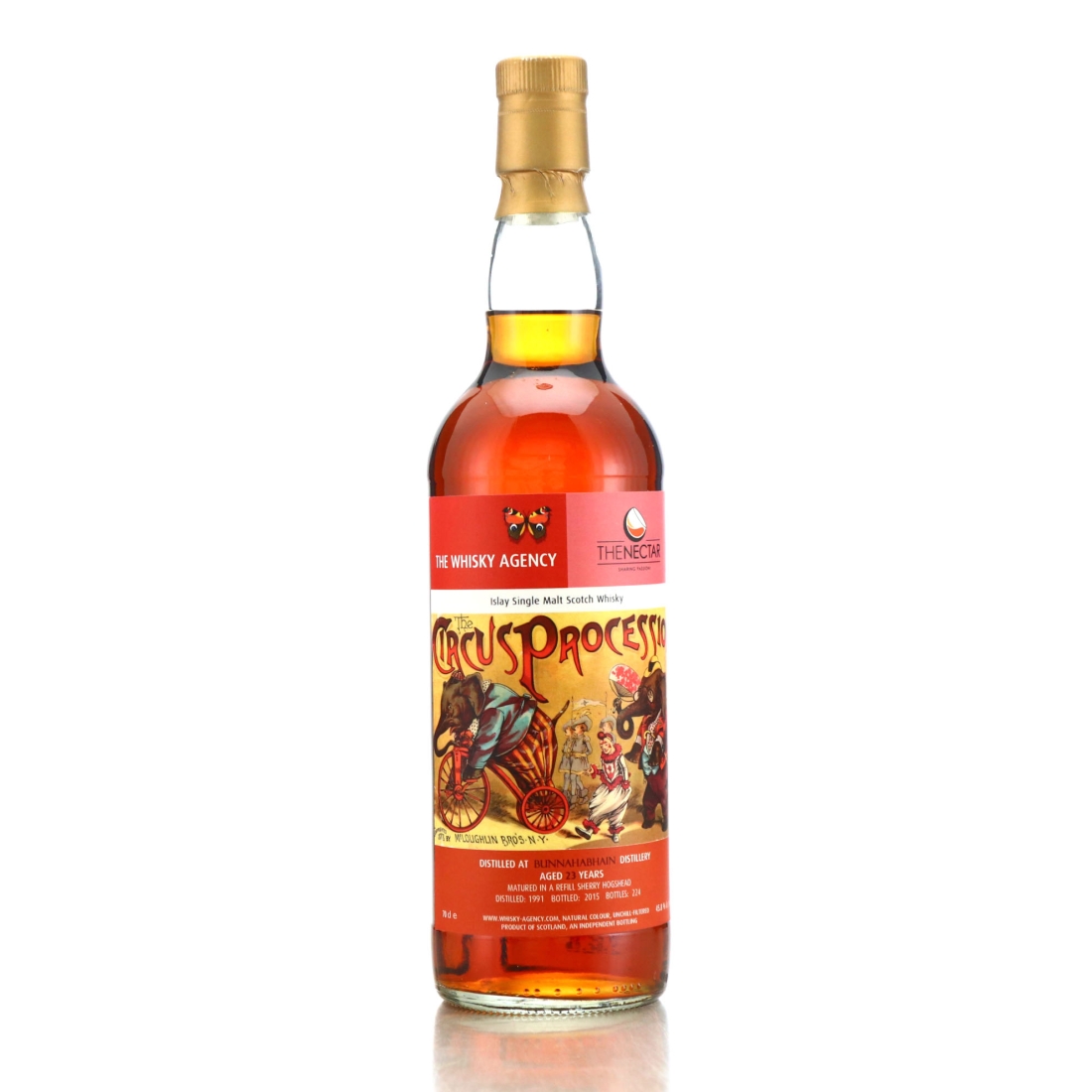 Bunnahabhain 1991 The Circus Procession 23 Year Old