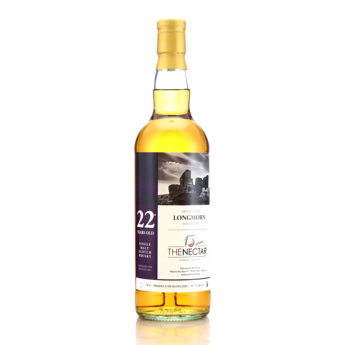 Longmorn 1998 The Nectar 22 Year Old / 15th Anniversary