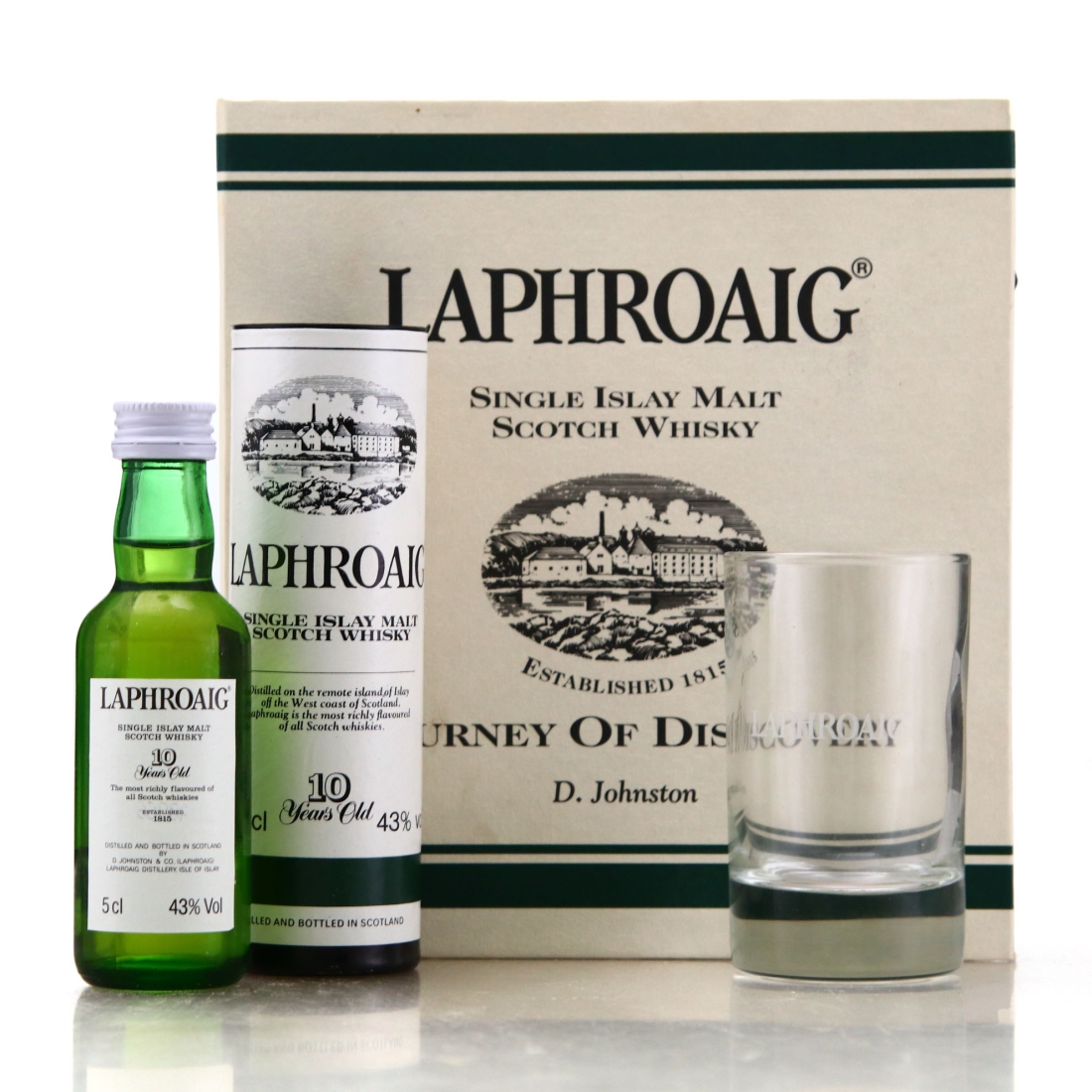 Laphroaig 10 Year Old 1980s Miniature / A Journey of Discovery