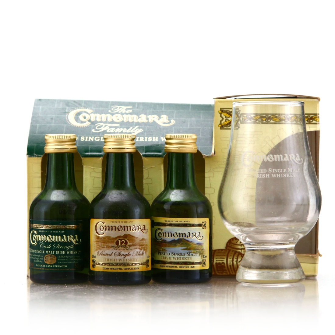 Connemara Peated Miniature  x3 / Giftpack
