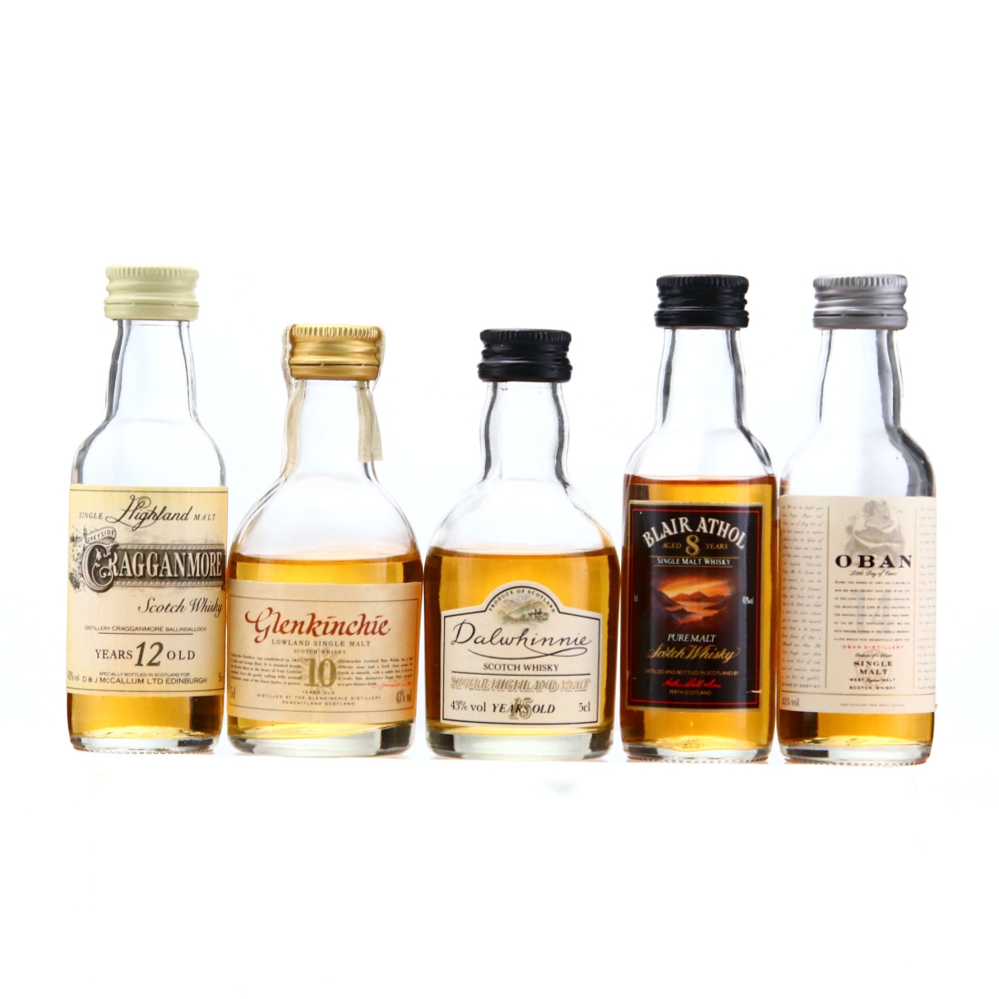 Classic Malts Miniatures x5 / Wallace Milroy