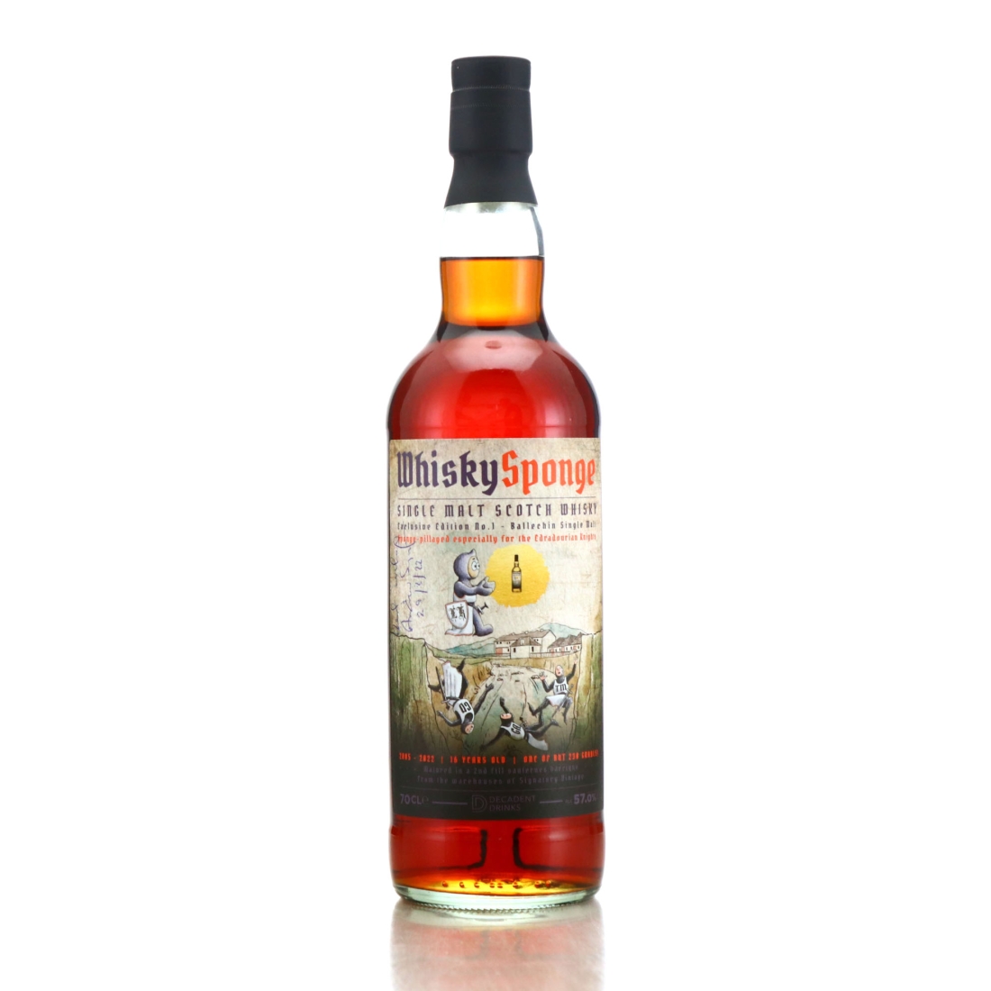 Ballechin 2005 Whisky Sponge 16 Year Old Exclusive Edition No.1