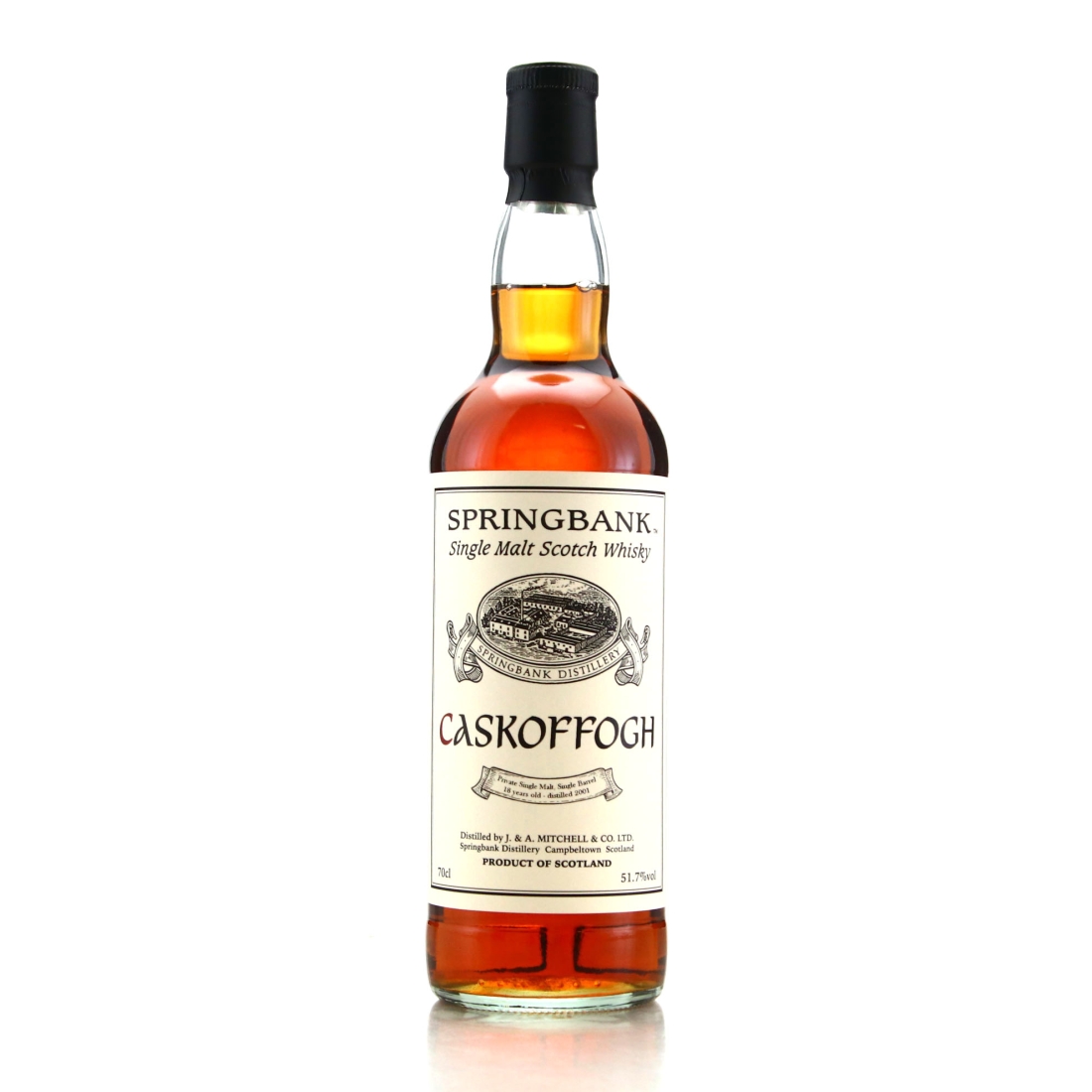 Springbank 2001 Private Cask 18 Year Old / Caskoffogh