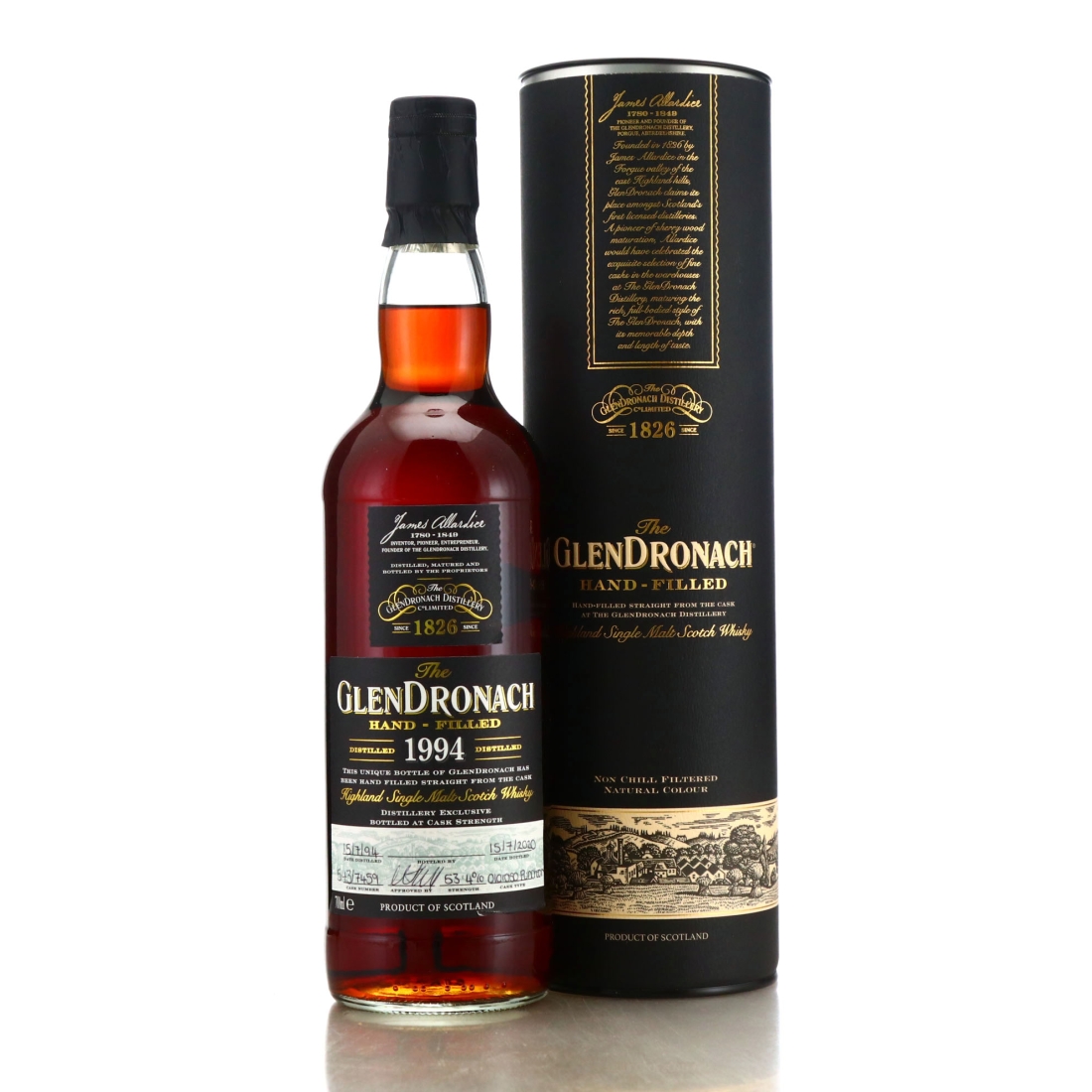 Glendronach 1994 Hand Filled 26 Year Old Cask #7459