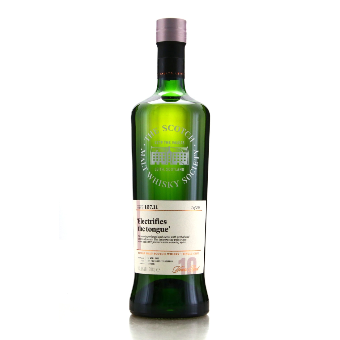 Glenallachie 2007 SMWS 10 Year Old 107.11