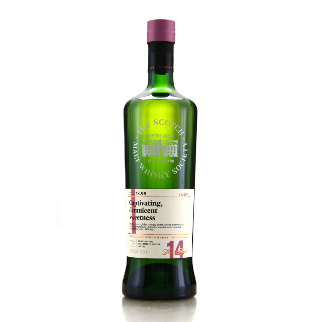 Aultmore 2002 SMWS 14 Year Old 73.95