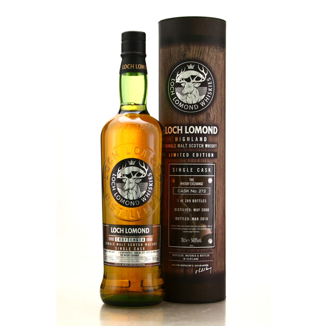 Loch Lomond 2008 Croftengea Single Cask #272 / TWE
