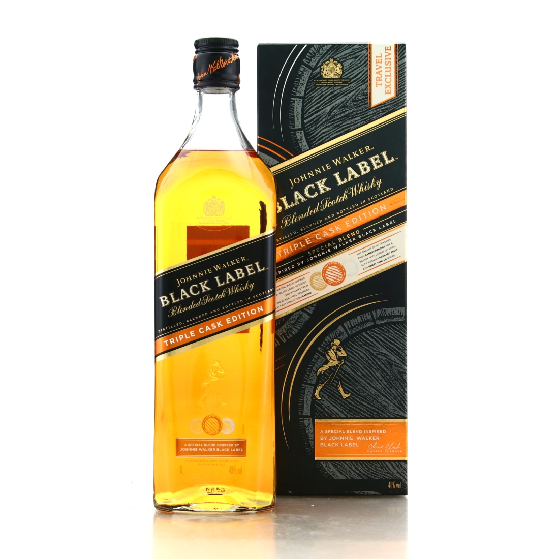 Johnnie Walker Black Label Triple Cask Edition 1 Litre