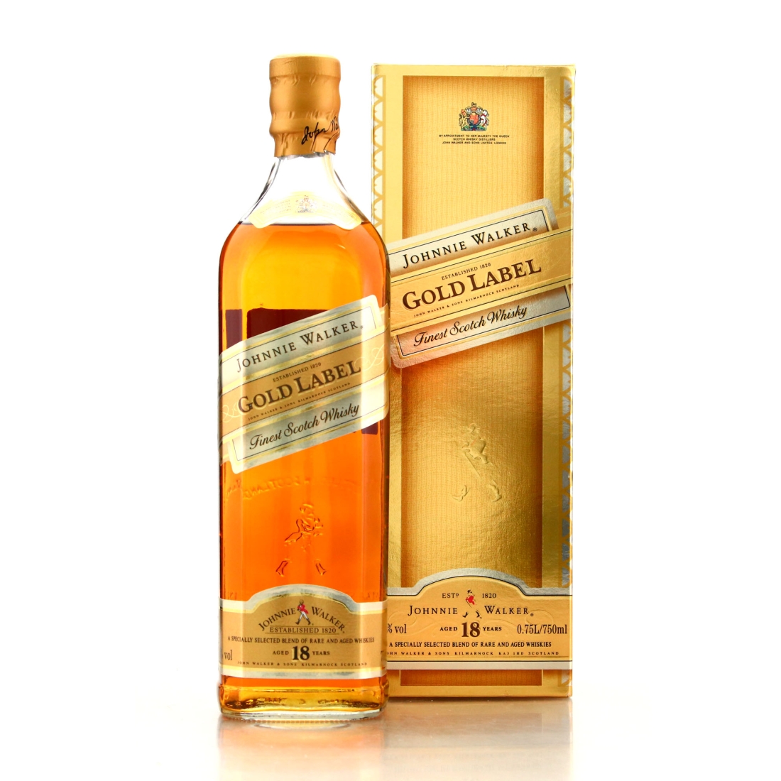 Johnnie Walker Gold label 18 Year Old 75cl / Korean Import