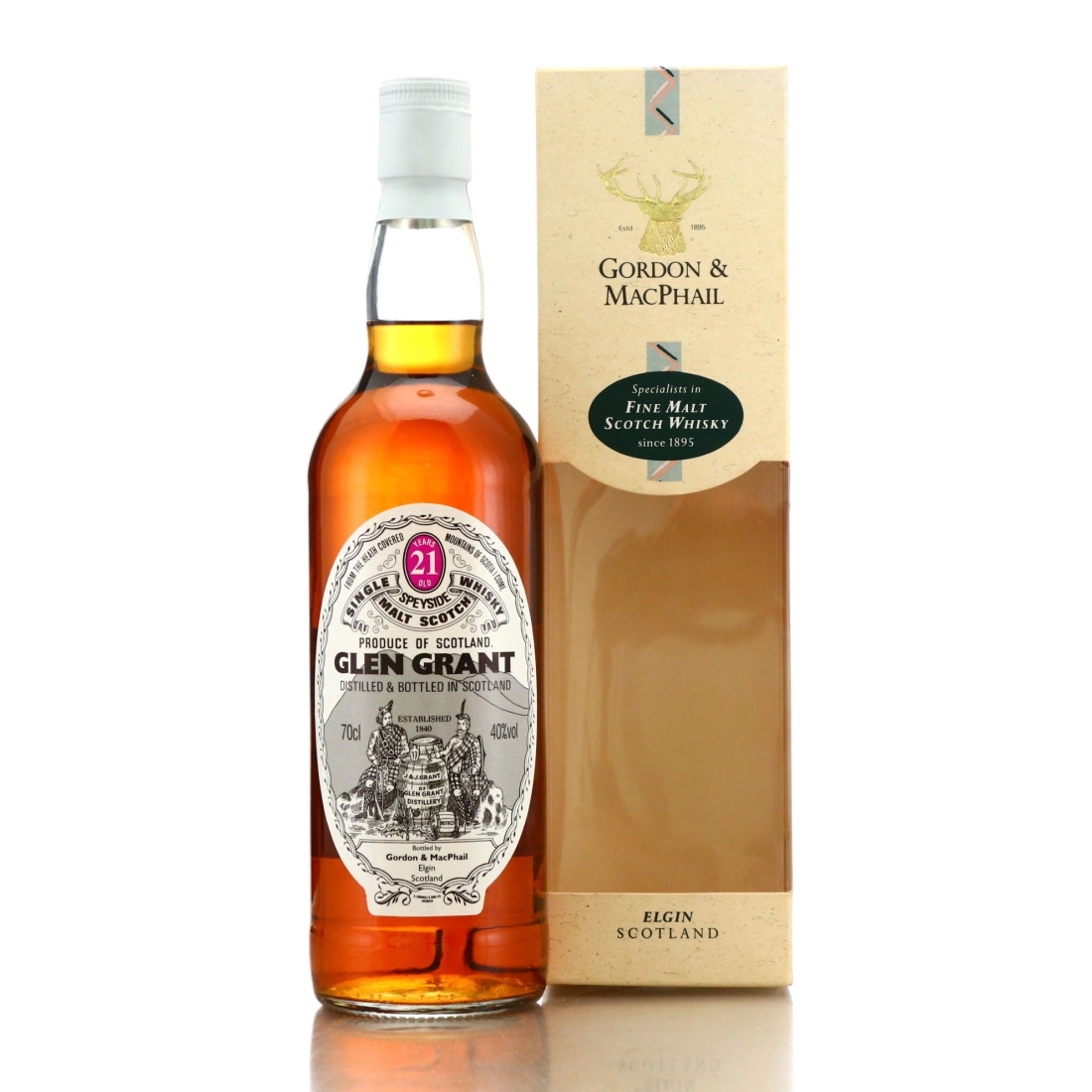 Glen Grant 21 Year Old Gordon and MacPhail