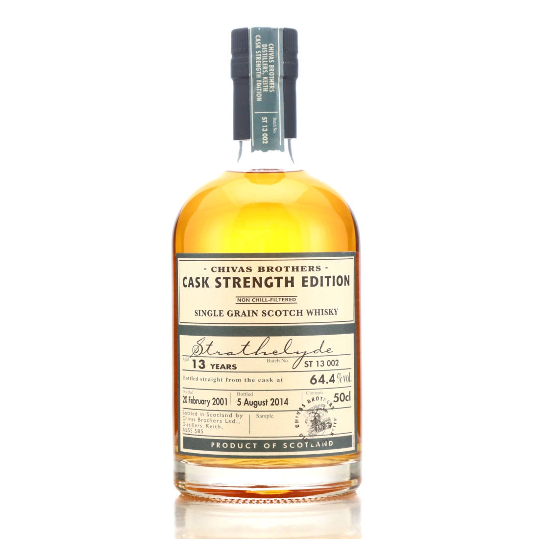 Strathclyde 2001 Cask Strength 13 Year Old Batch #2