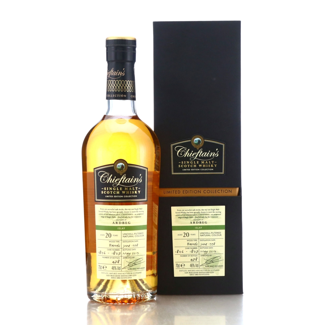 Ardbeg 1998 Chieftain's 20 Year Old