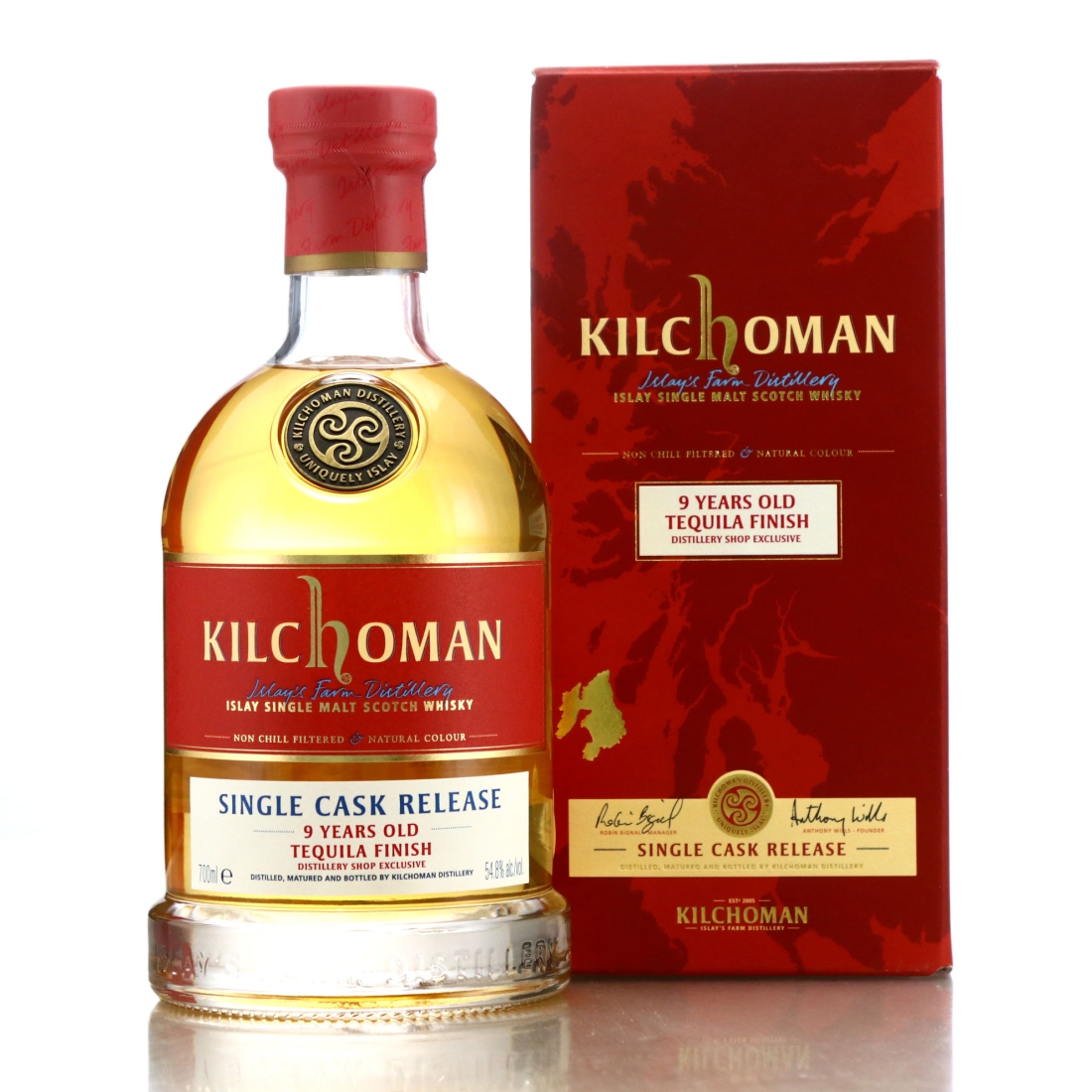 Kilchoman 2012 Single Tequila Cask Finish #825