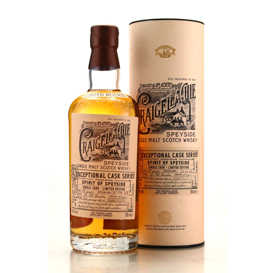 Craigellachie 13 Year Old Exceptional Cask #5241 / Edition No.2