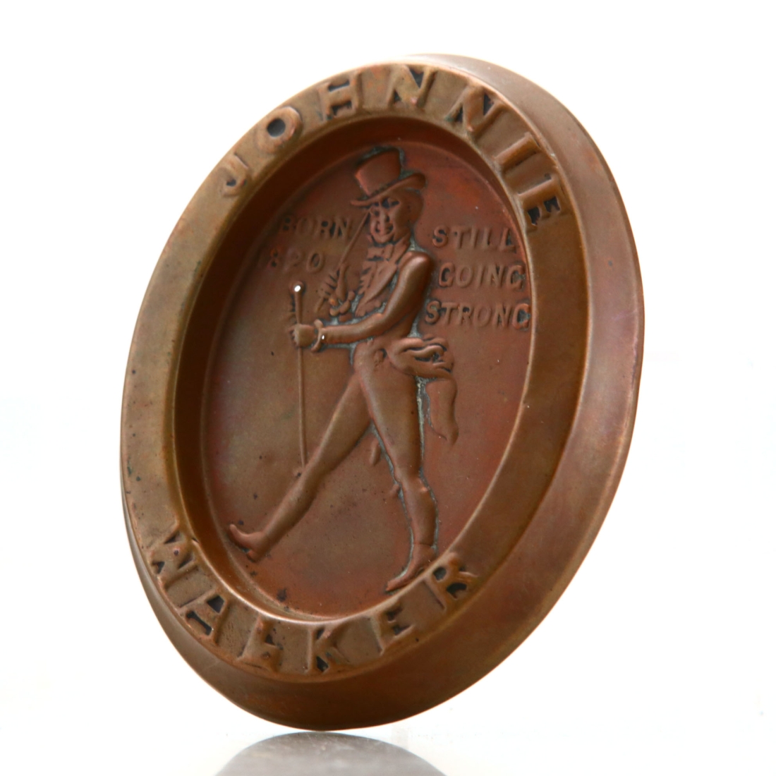 Johnnie Walker Brass Ash-Tray circa 1940s