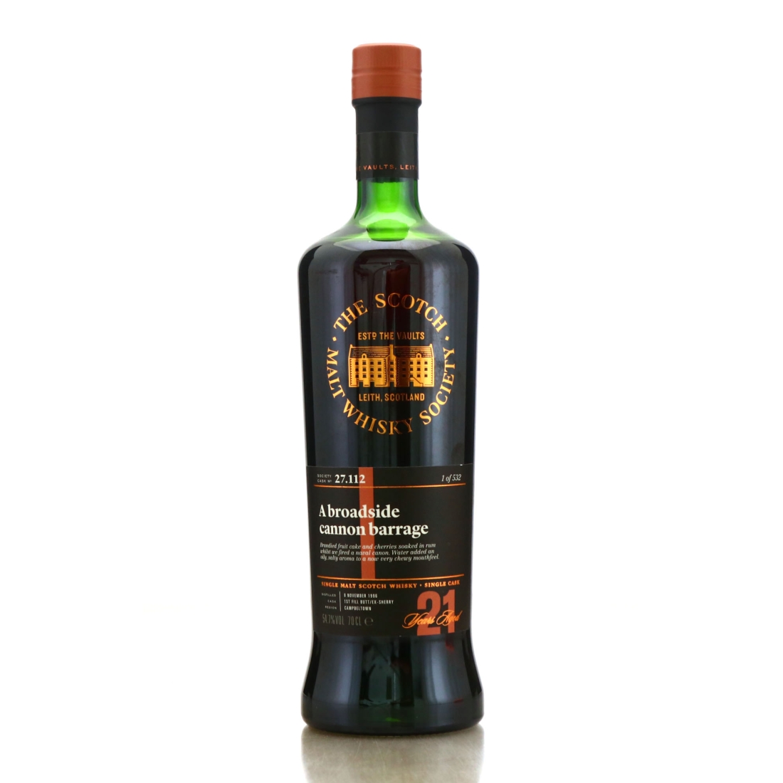 Springbank 1996 SMWS 21 Year Old 27.112