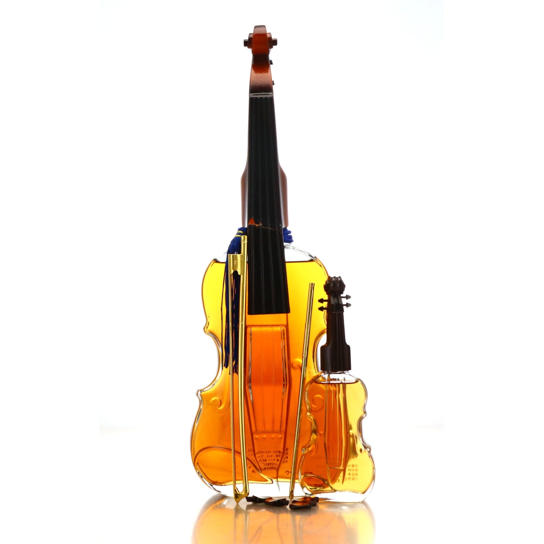 Suntory Royal Violin Decanter with Miniature