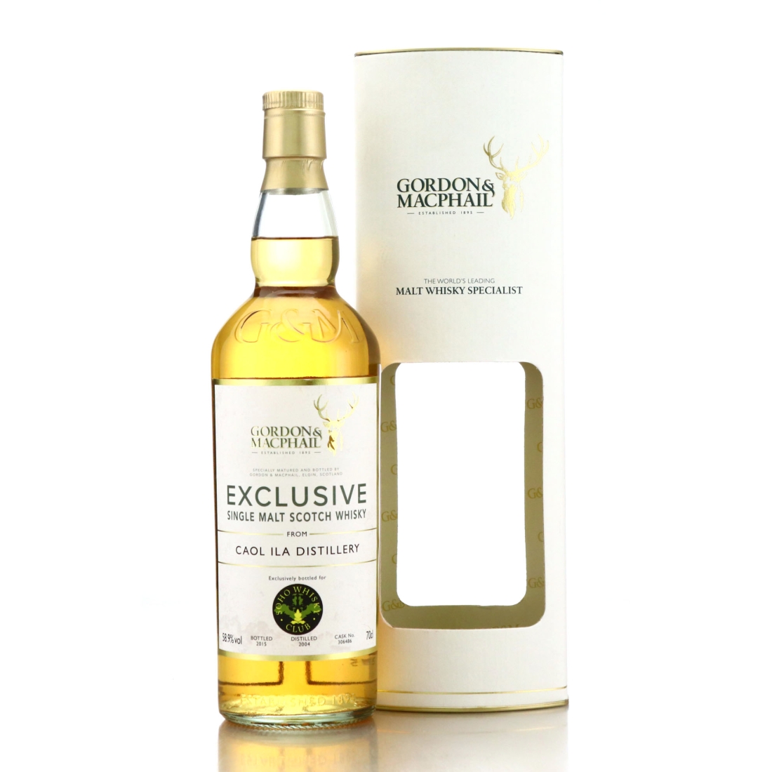 Caol Ila 2004 Gordon and MacPhail Exclusive / Soho Whisky Club